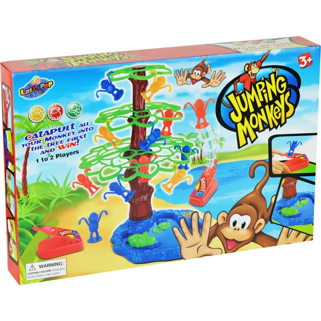 Monos Locos Juego De Mesa Juguete Niños Jumping Juguetes 