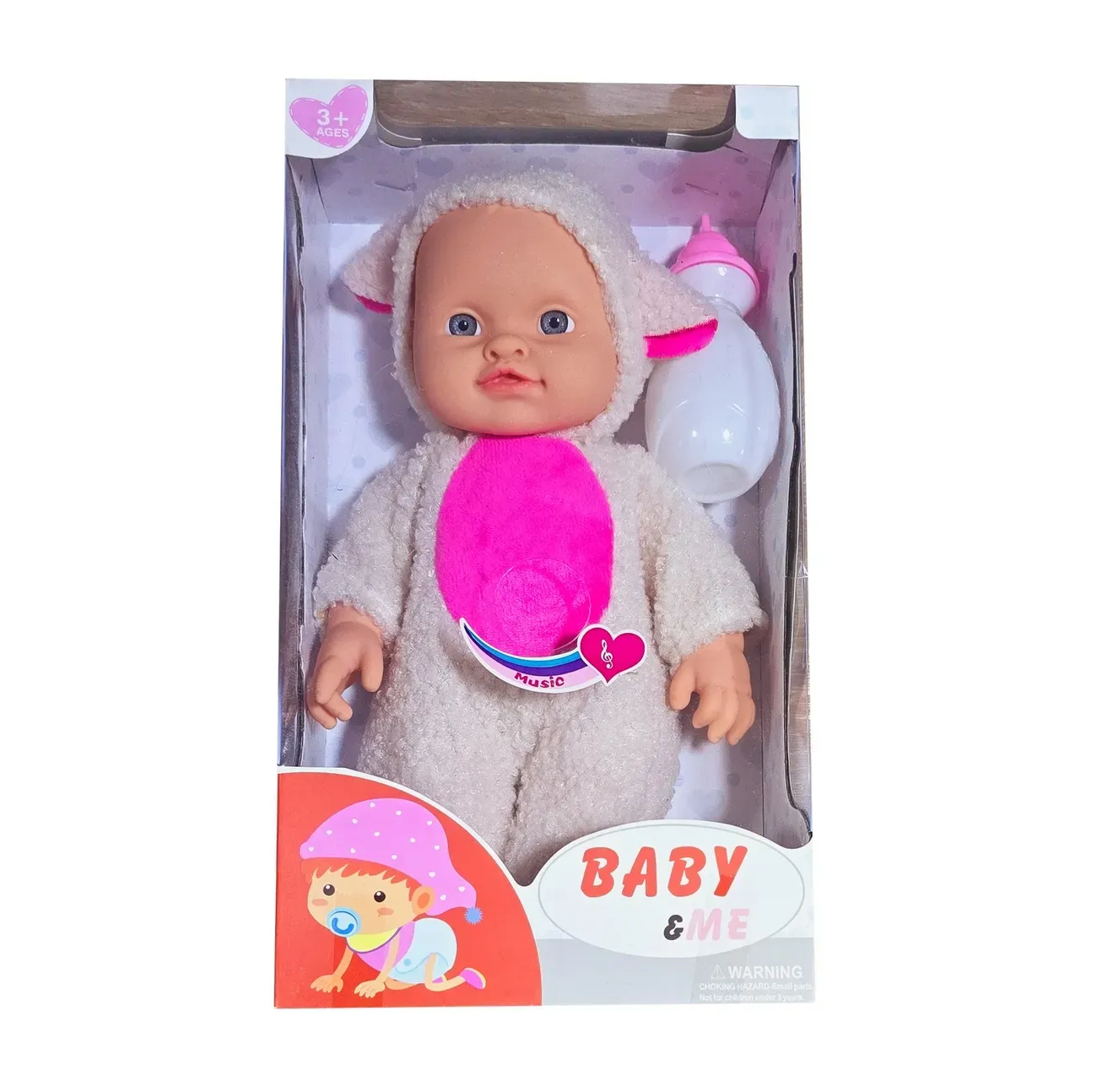 Muñeca Bebe Bebote Tetero Sonido Juguete Niñas Interactivo