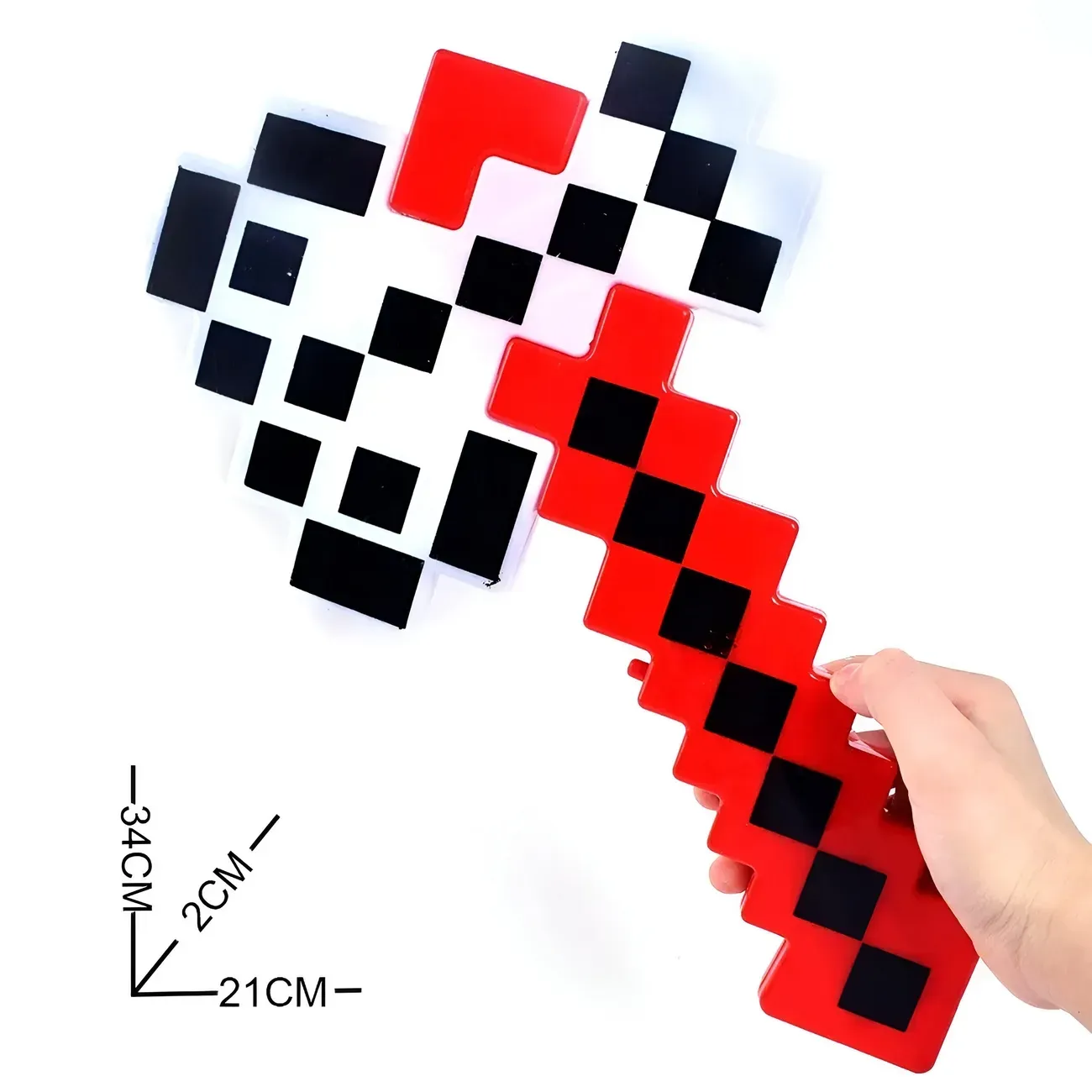 Juguete Hacha Minecraft Diamante Niños Led Sonido Disfraz