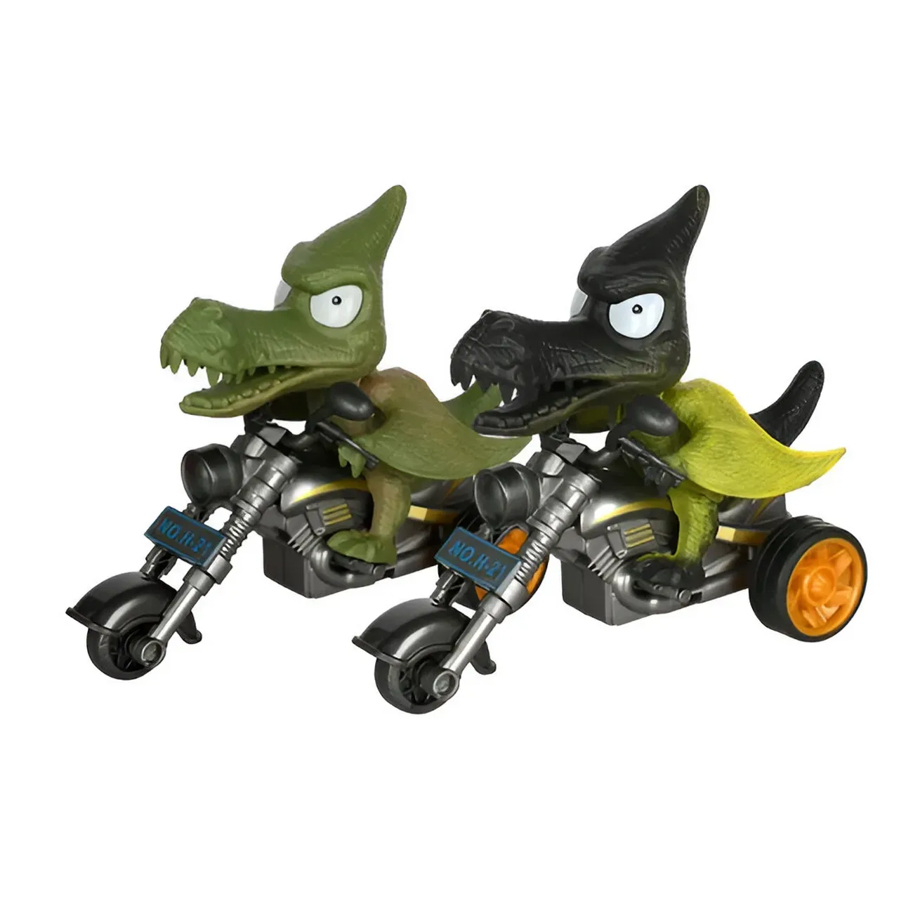 Motos Dinosaurios De Friccion Juguete Niños X 4 Unidades