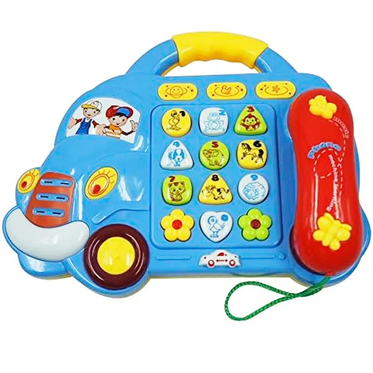 Teléfono Celular Juguete Musical Carro Bebe Niño +bateria