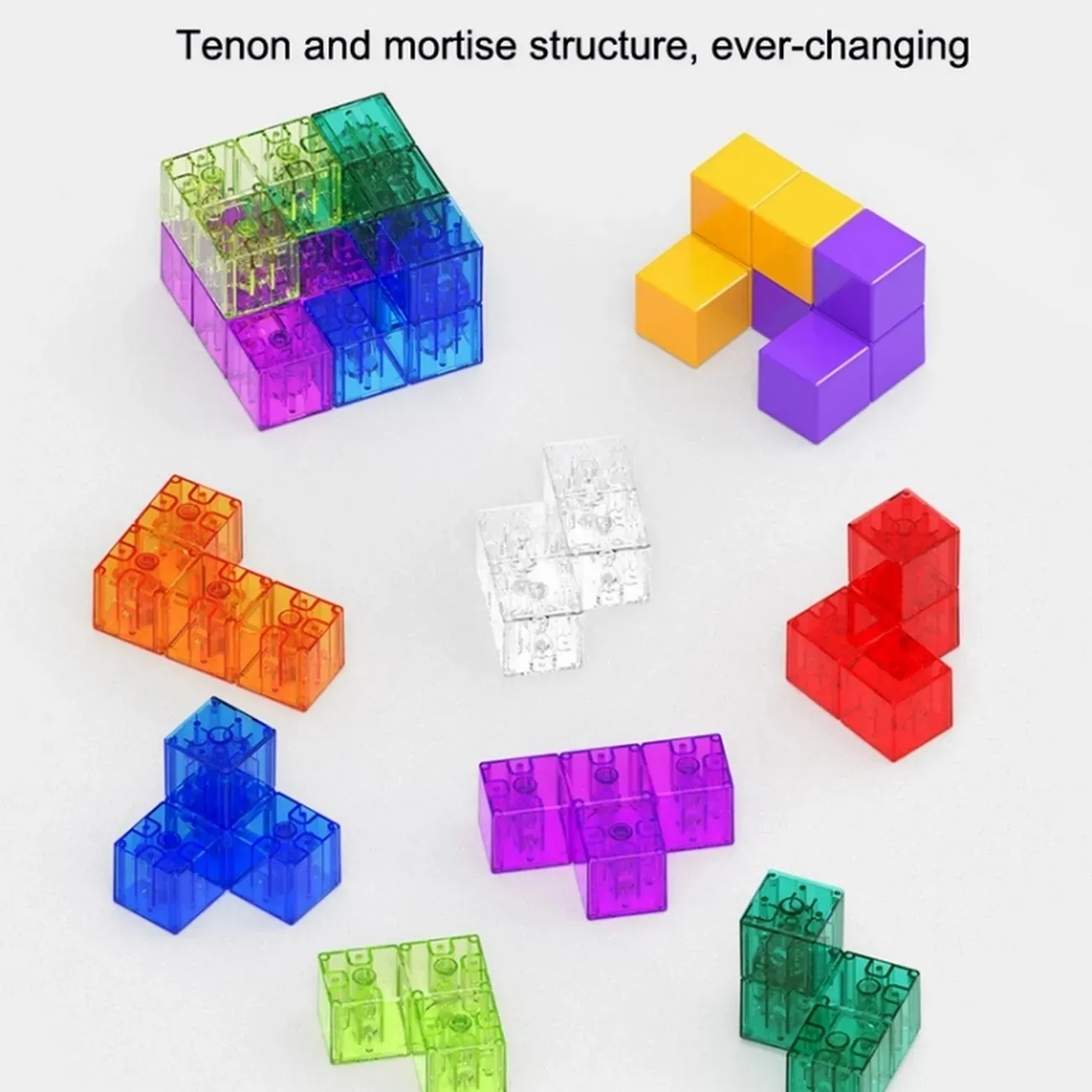 Cubo Soma Mágico Rubik Magnetico 7 Paneles Juguete Didáctico