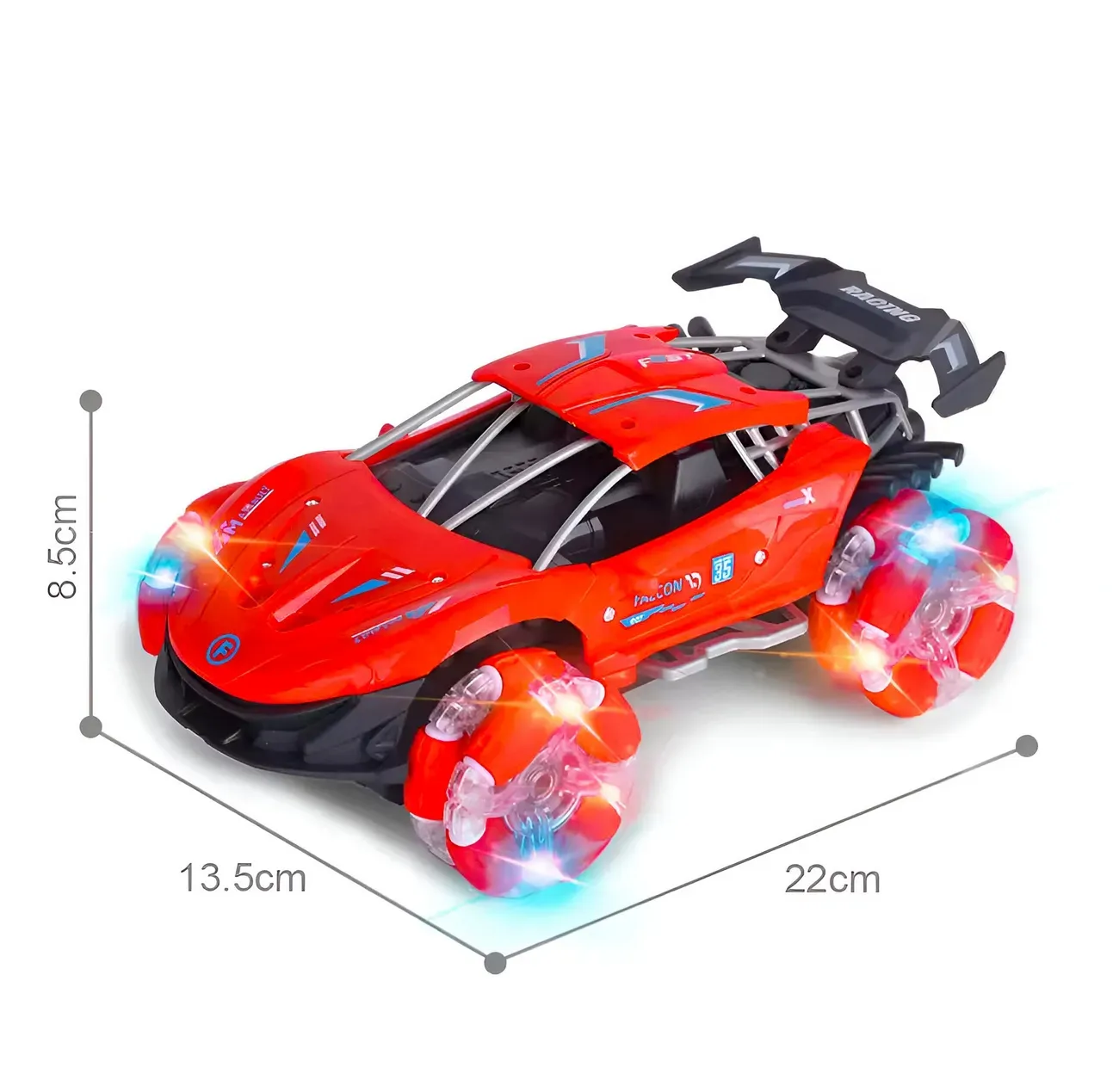 Carro Deportivo Control Remoto Luz Juguete Niño Interactivo