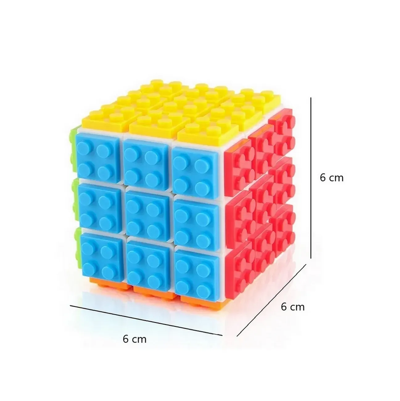 Cubo Soma Mágico Rubik 6 Colores Armatodo Juguete Didáctico 