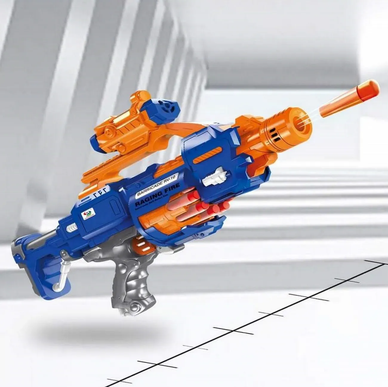 Pistola Lanza Dardos Nerf Multiples Automatico Juguete Niño