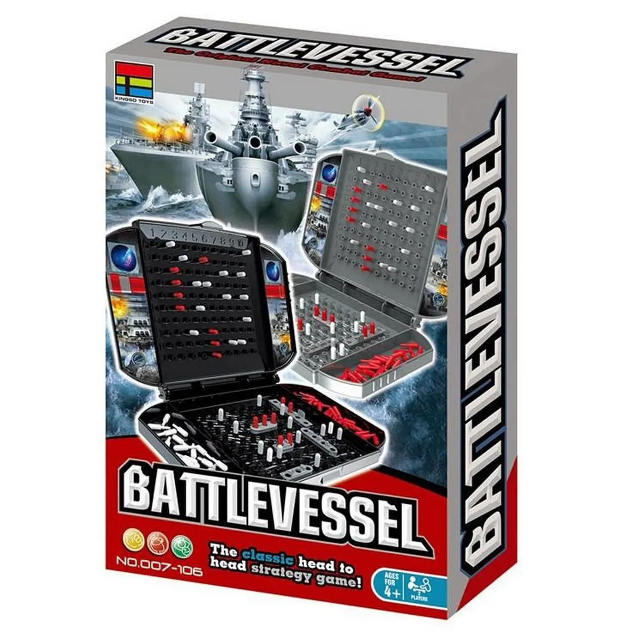 Juego De Mesa Estrategia Astucia Combate Batalla Naval 