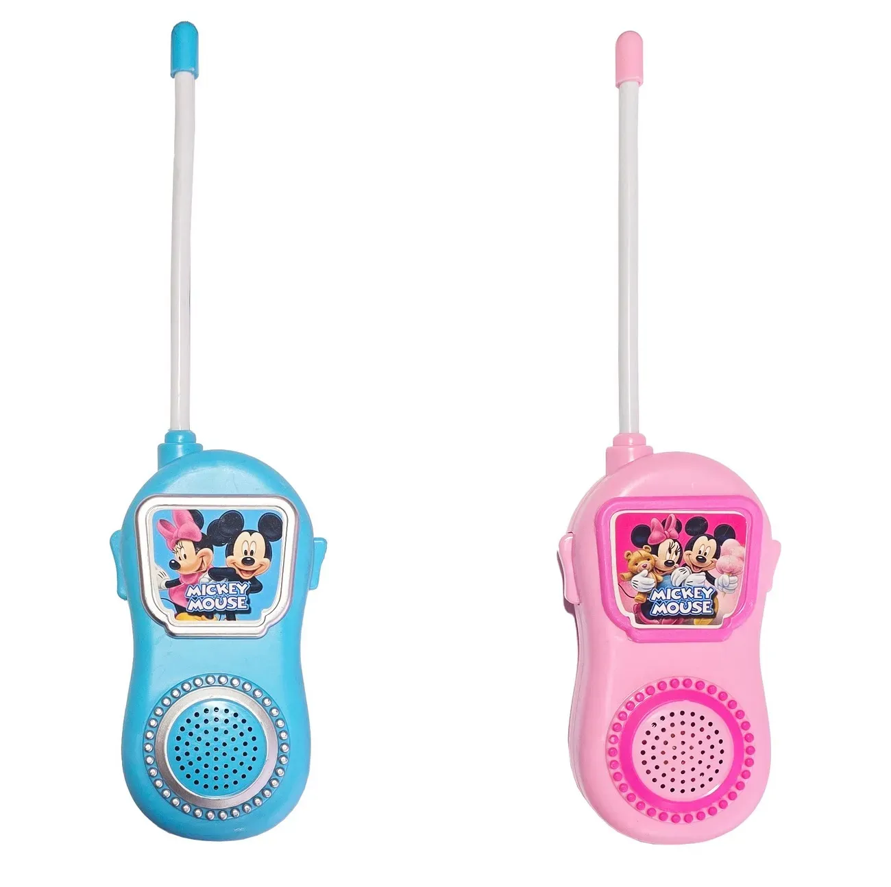 Juguete Walkie Talkies Boquitoqui Mickey Mouse Minnie Mouse