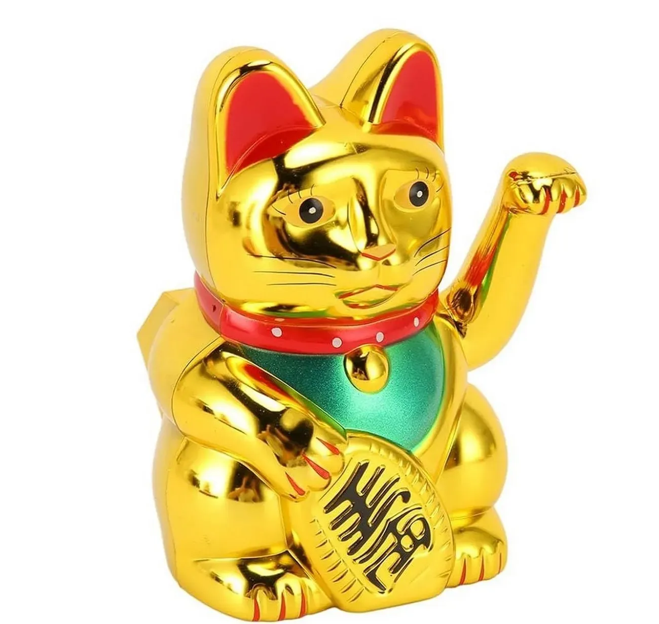 Gato De La Suerte Afortunado Feng Shui Maneki Neko Recargabl