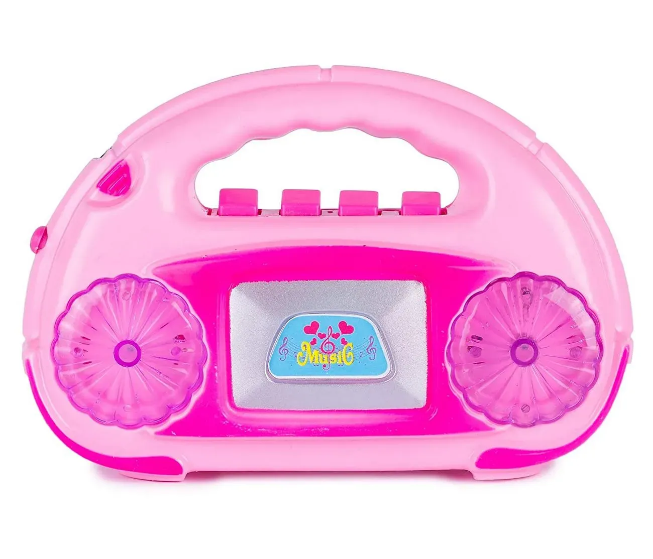 Radio Musical Portatil Juguete Para Niñas + Auriculares 