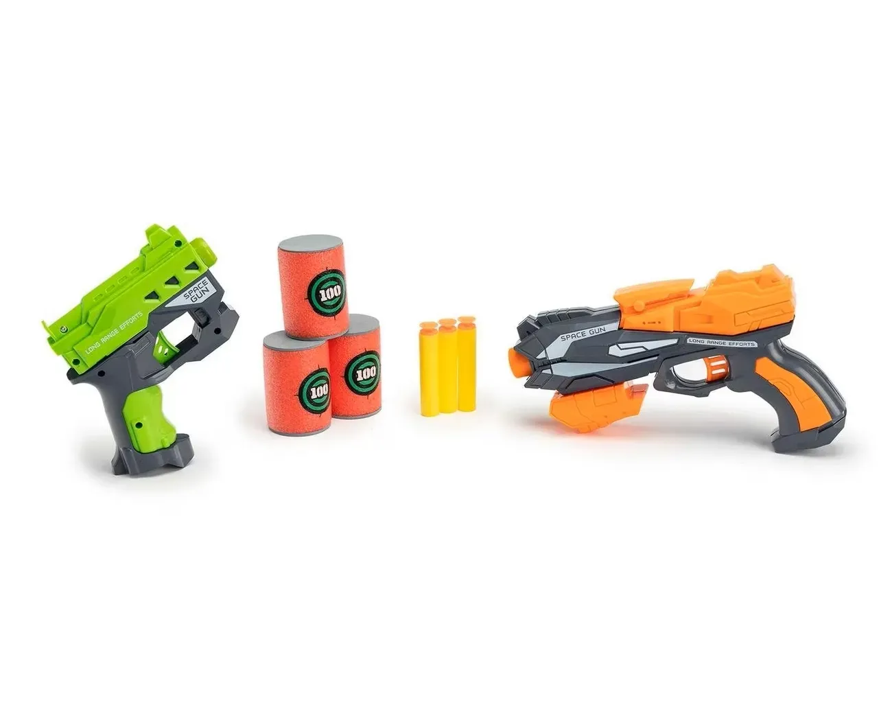 Pistola Lanza Dardos Nerf Niños Juguete Kit + Accesorios