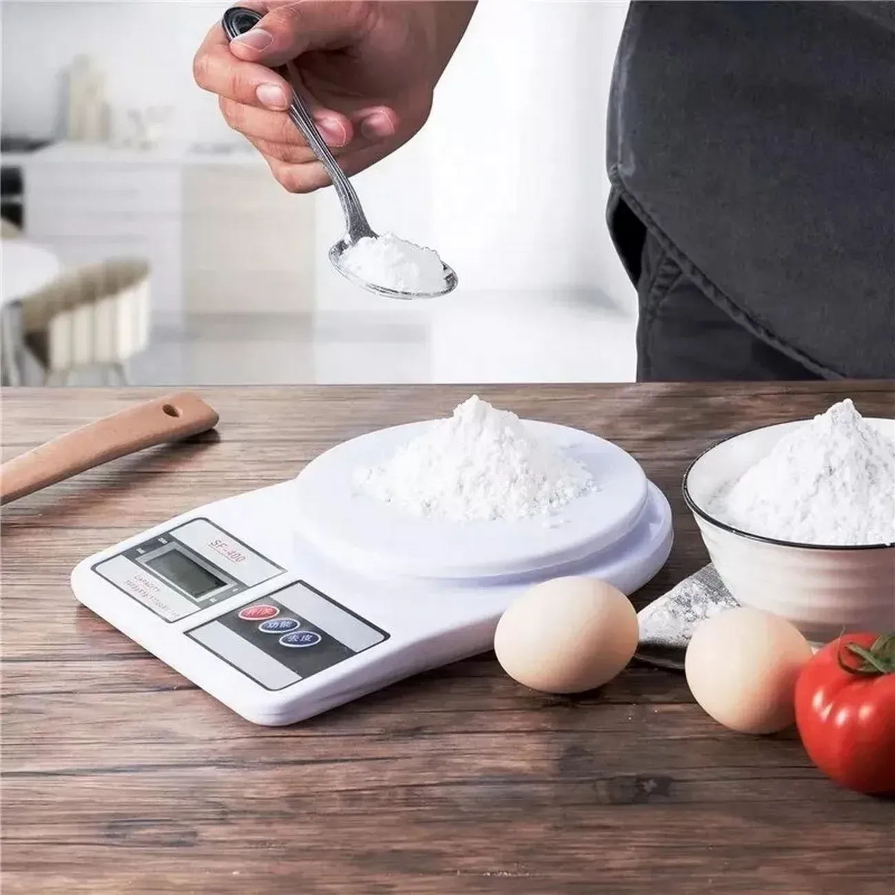 Báscula De Cocina Digital De Precisión De 10 Kg Alimentos 