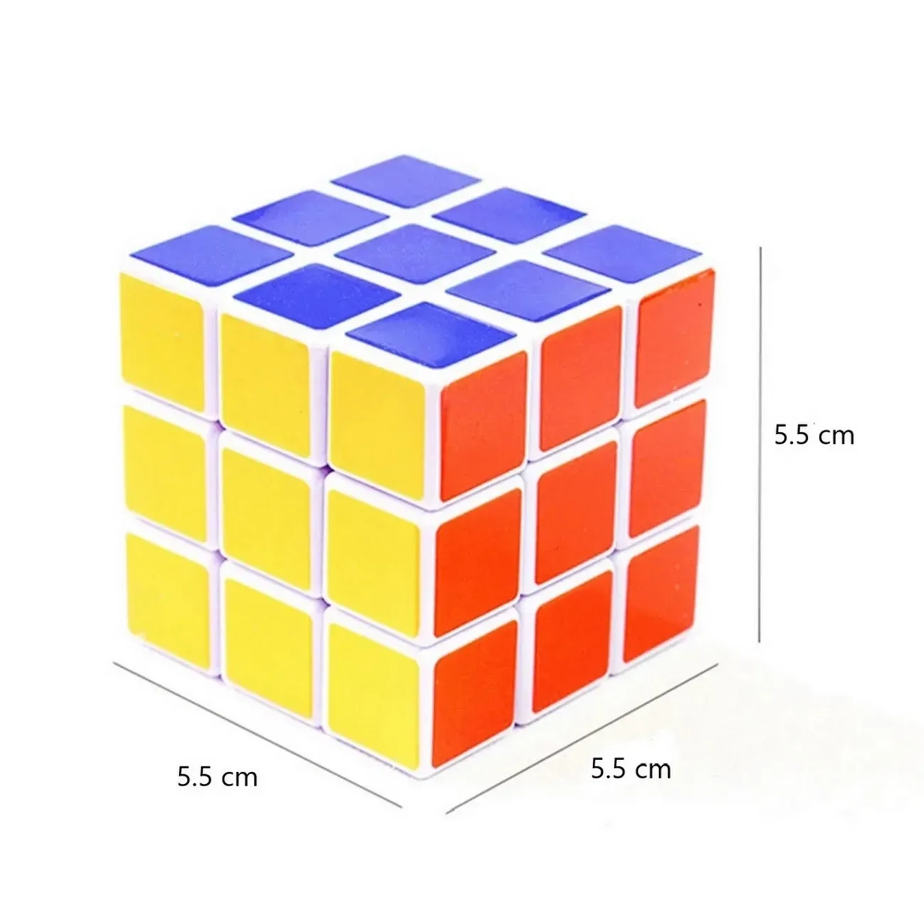 Cubo Soma Mágico Rubik 6 Colores Clasico Didáctico Juguete 