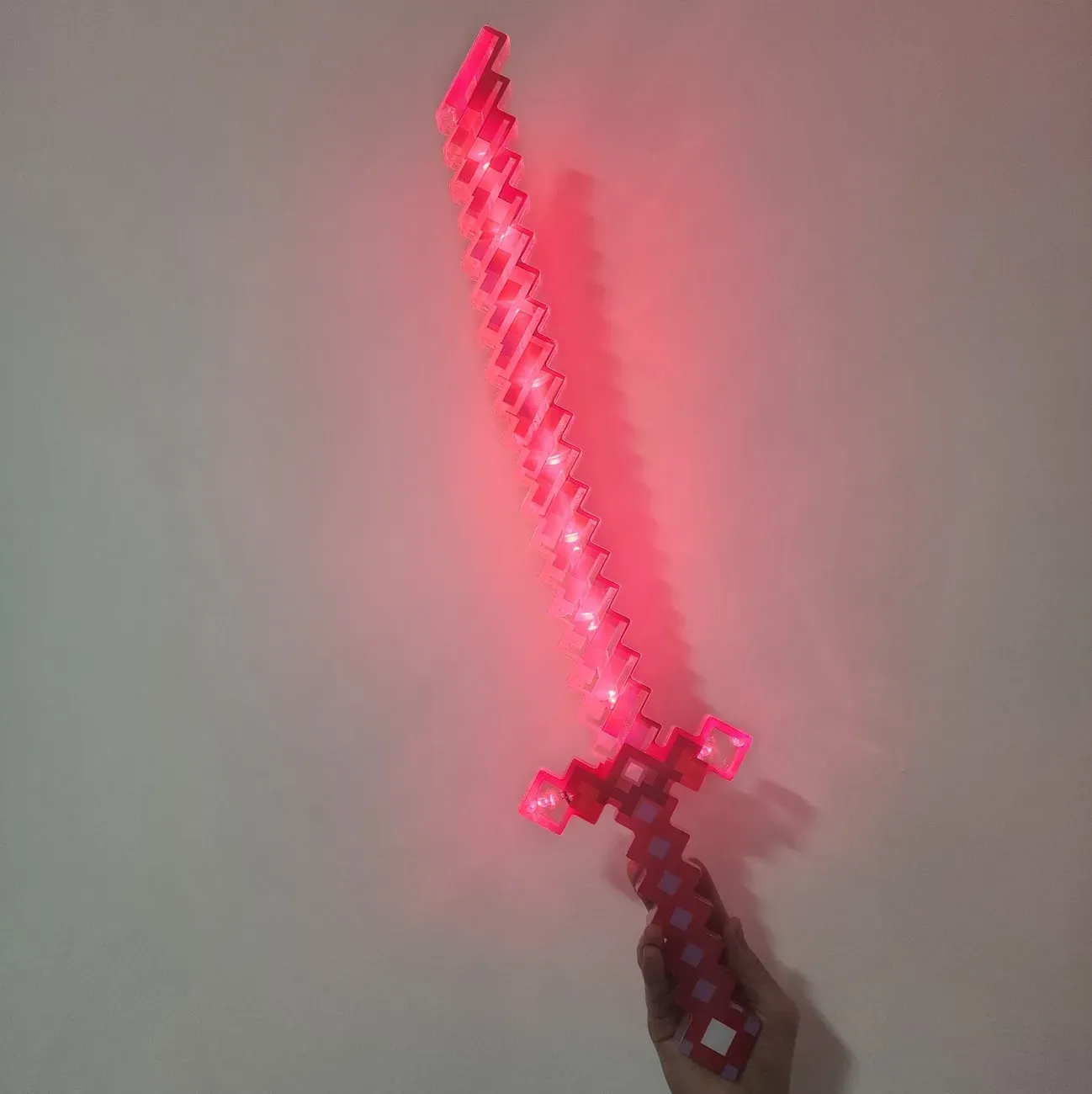 Juguete Espada Minecraft Samurai Niños Led Sonido Dizfras