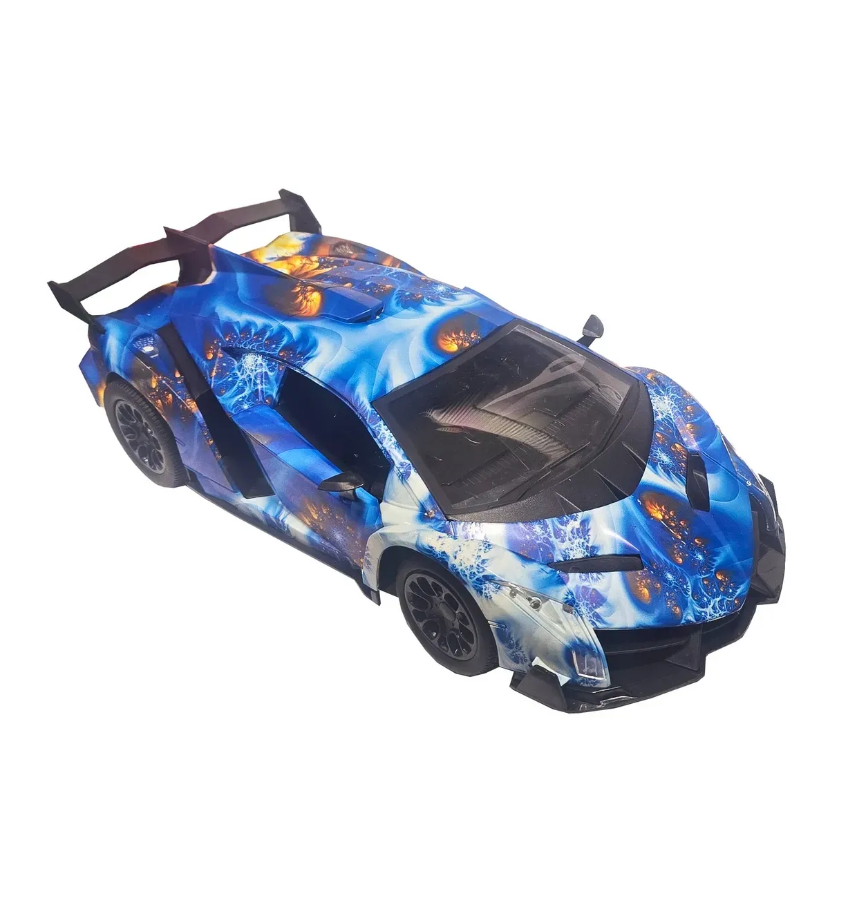 Carro Azul Sport Recargable Control Remoto Juguete Niños