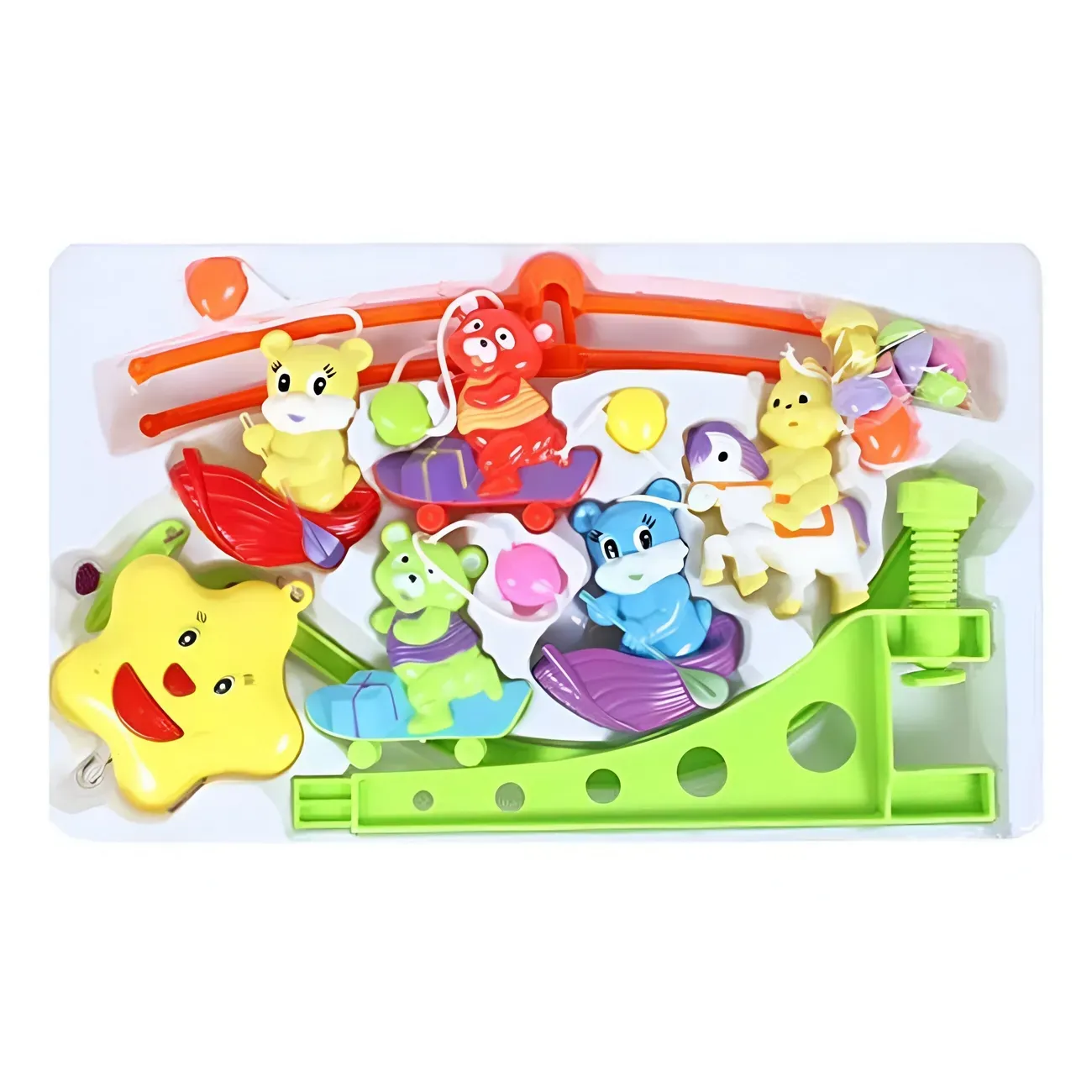 Movil Musical Para Bebes De Cuerda Para Cunas Baby Ositos