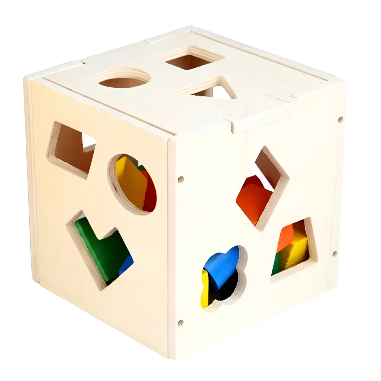 Juego Cubo Encastre Figura Geometria Colores Desarrollo Niño