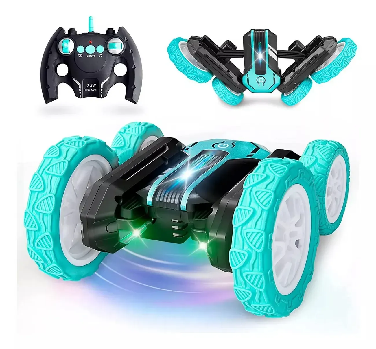 Carro 360 Grados Tornado Control Remoto Recargable Niños