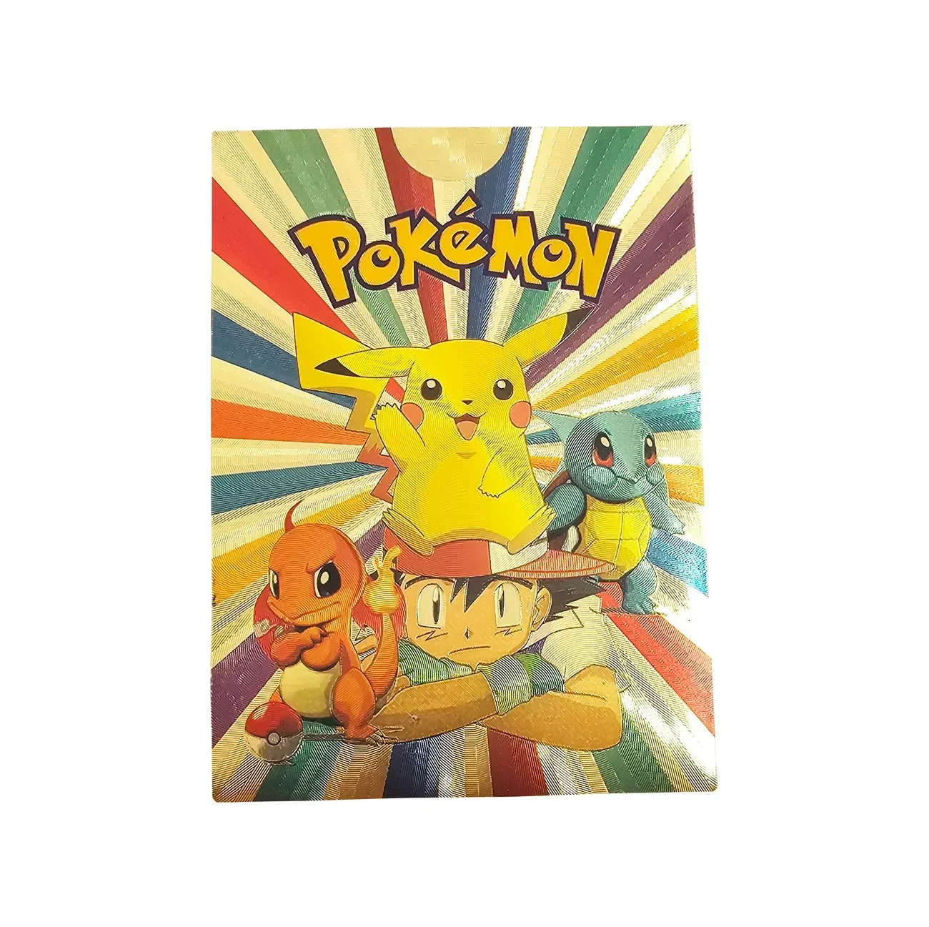 Cartas Pokemon X55 Metalizadas Coleccionables, Personajes