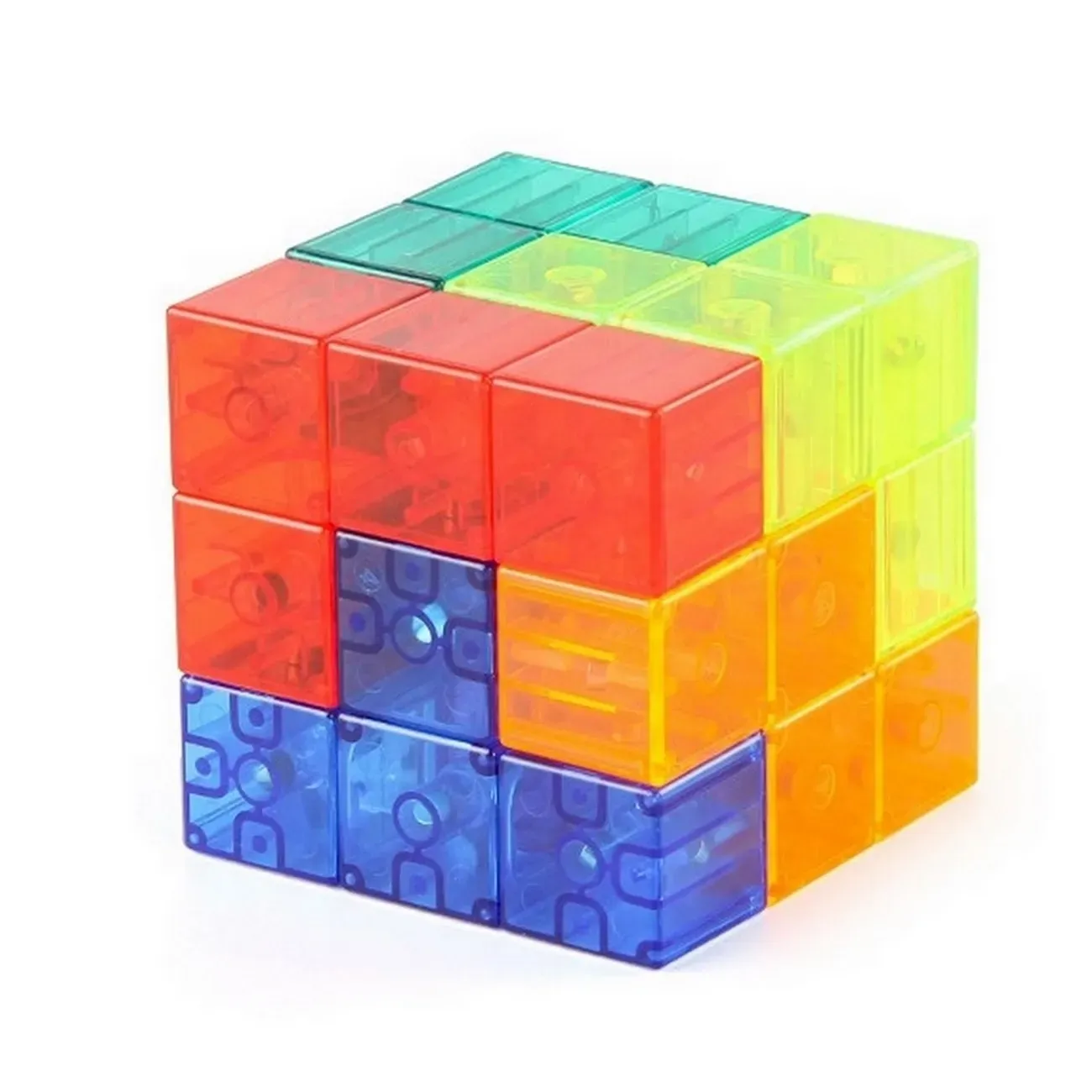 Cubo Soma Mágico Rubik Magnetico 7 Paneles Juguete Didáctico