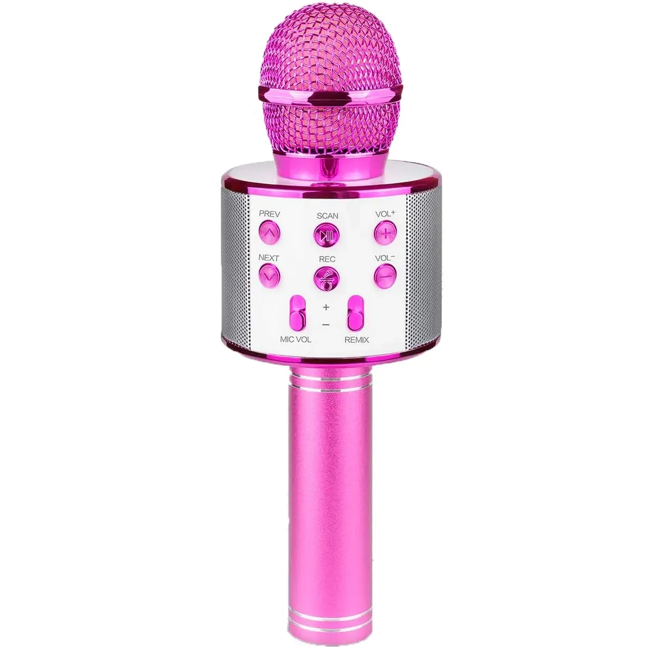 Microfono Karaoke Con Altavoz Bluetooth Recargable Interacti