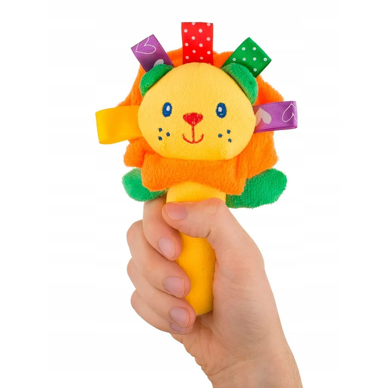 Sonajero Peluche Felpa Estimulación Temprana Bebé Juguete 