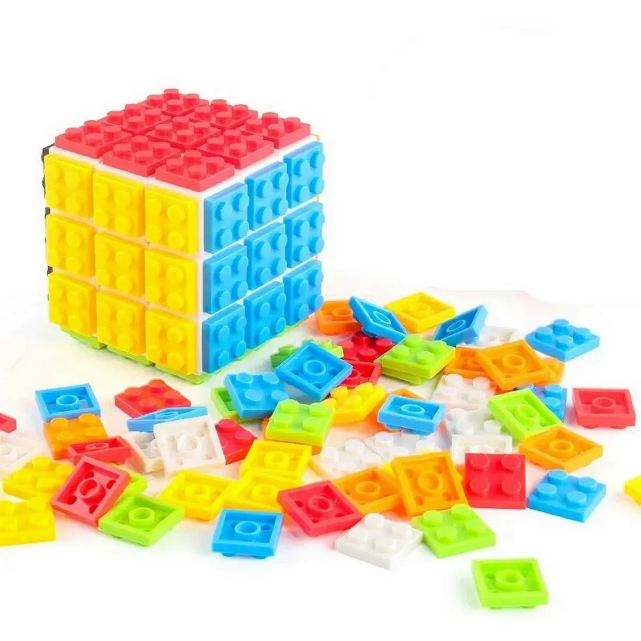 Cubo Soma Mágico Rubik 6 Colores Armatodo Juguete Didáctico 