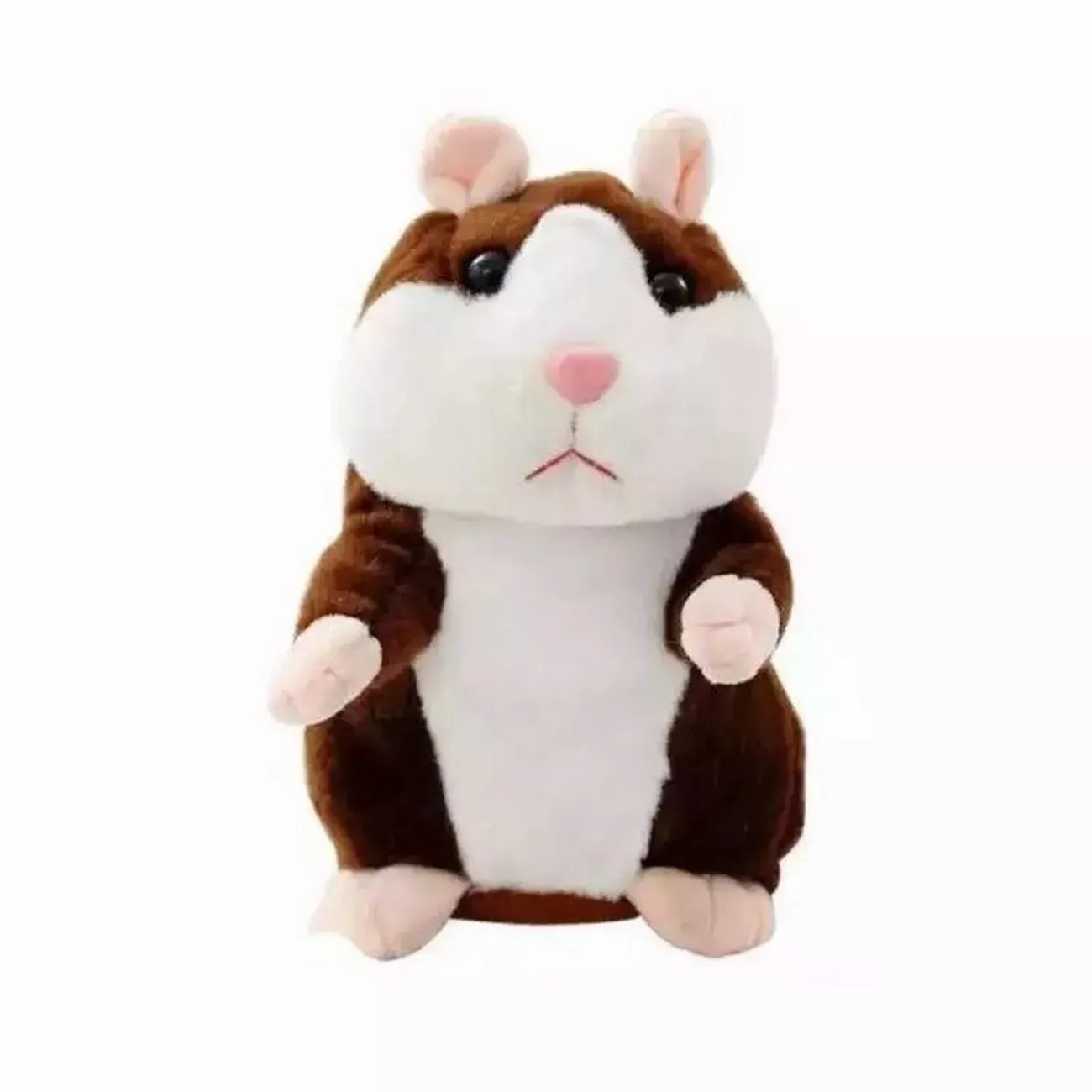 Juguete Peluche Hamster Habla Repite Lo Que Dices + Baterias