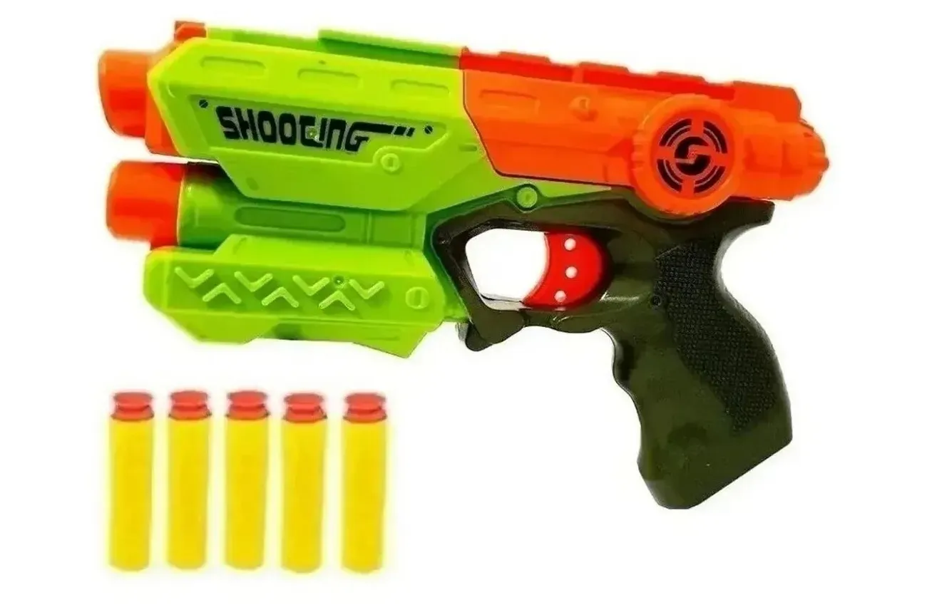 Pistola Lanza Dardos Nerf Multiples Juguete Niño 57152