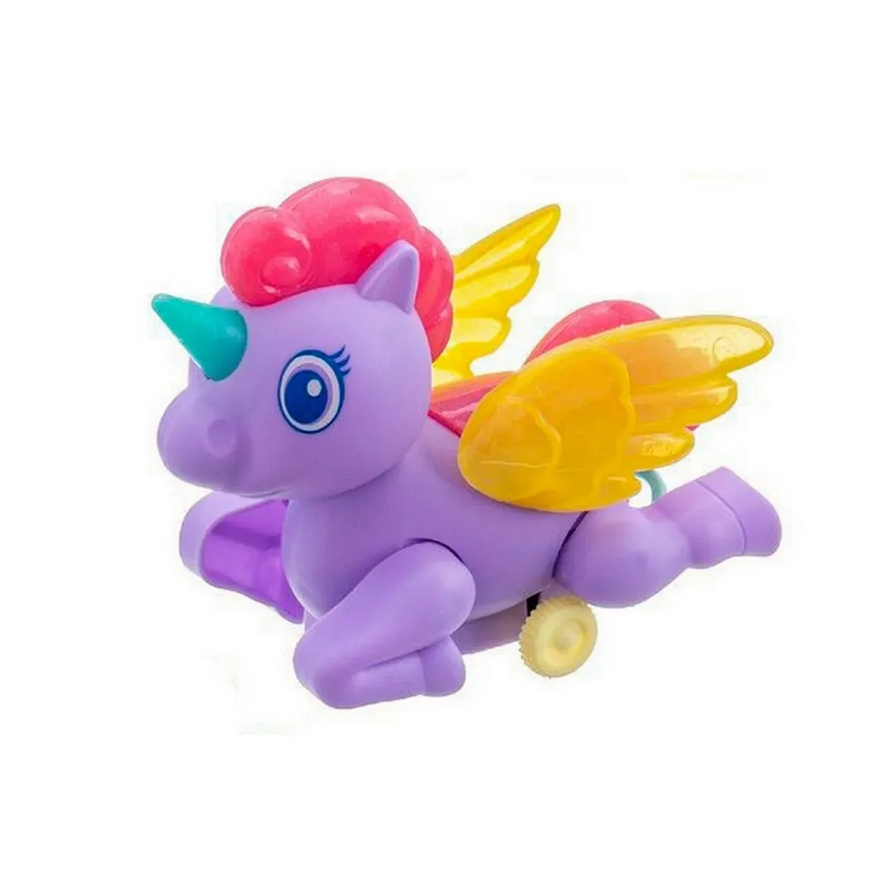 Carros De Cuerda Unicornio Pony Juguete Niñas X 4 Unidades