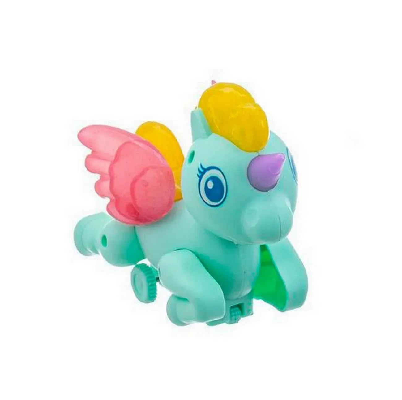 Carros De Cuerda Unicornio Pony Juguete Niñas X 4 Unidades