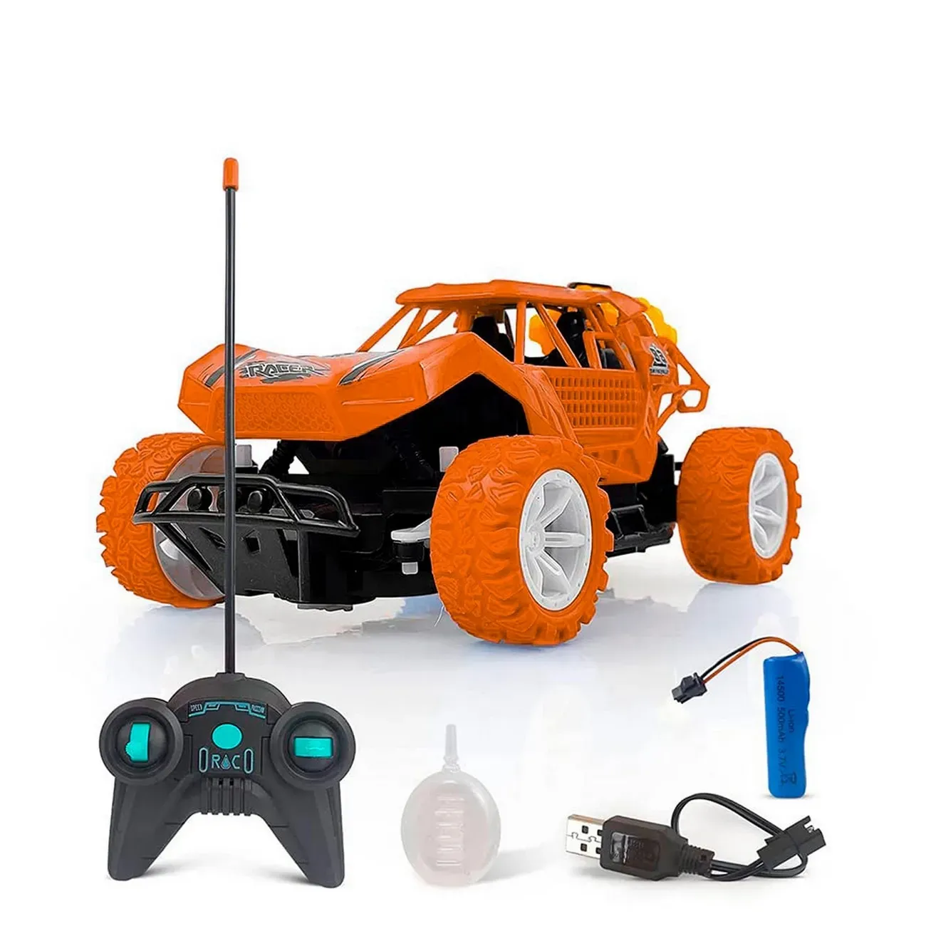 Carro Deportivo Buggy Luz Control Recargable Juguete Niños