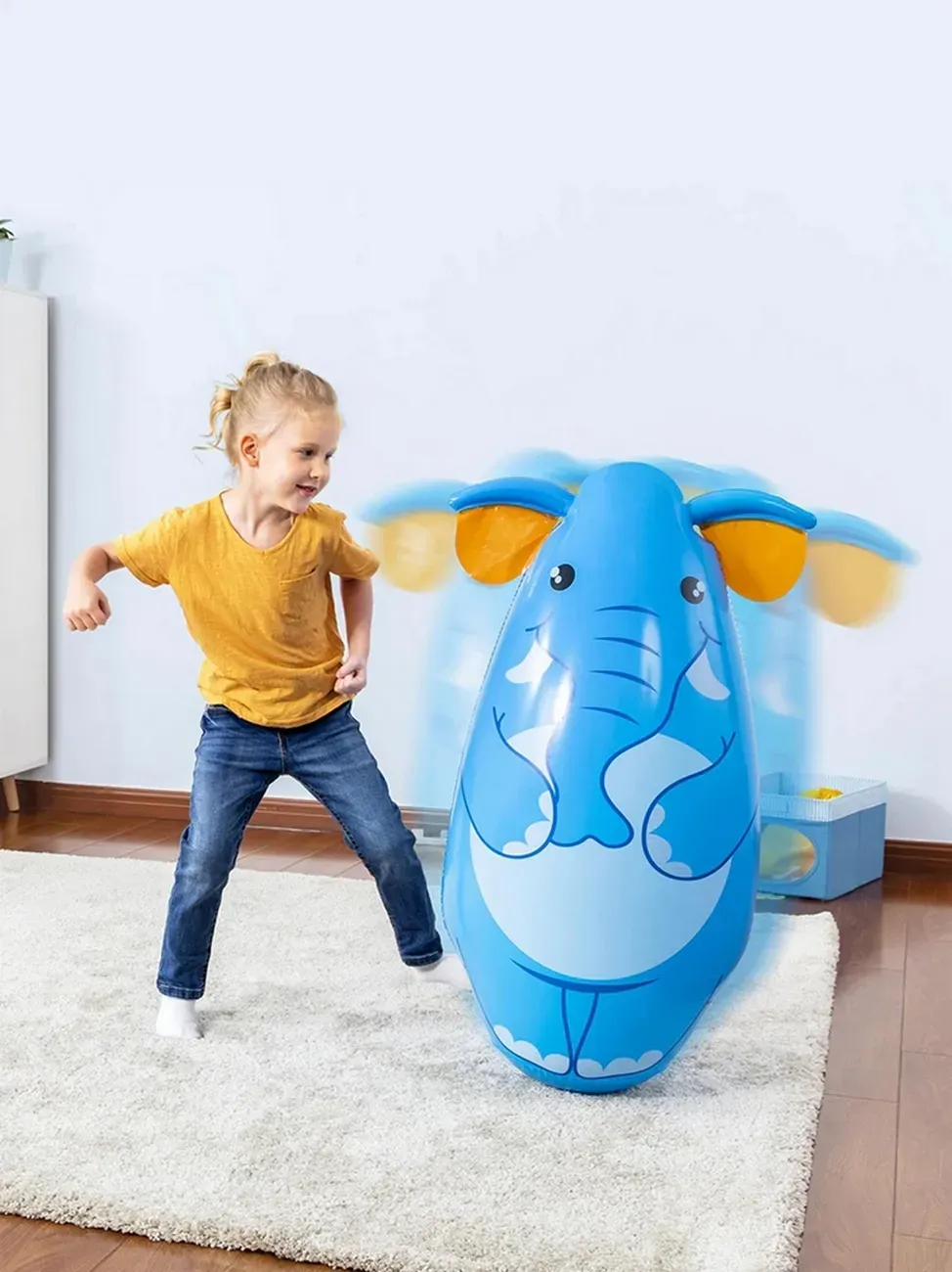 Puching Ball Inflable Infantil Bestway Porfiado Elefante