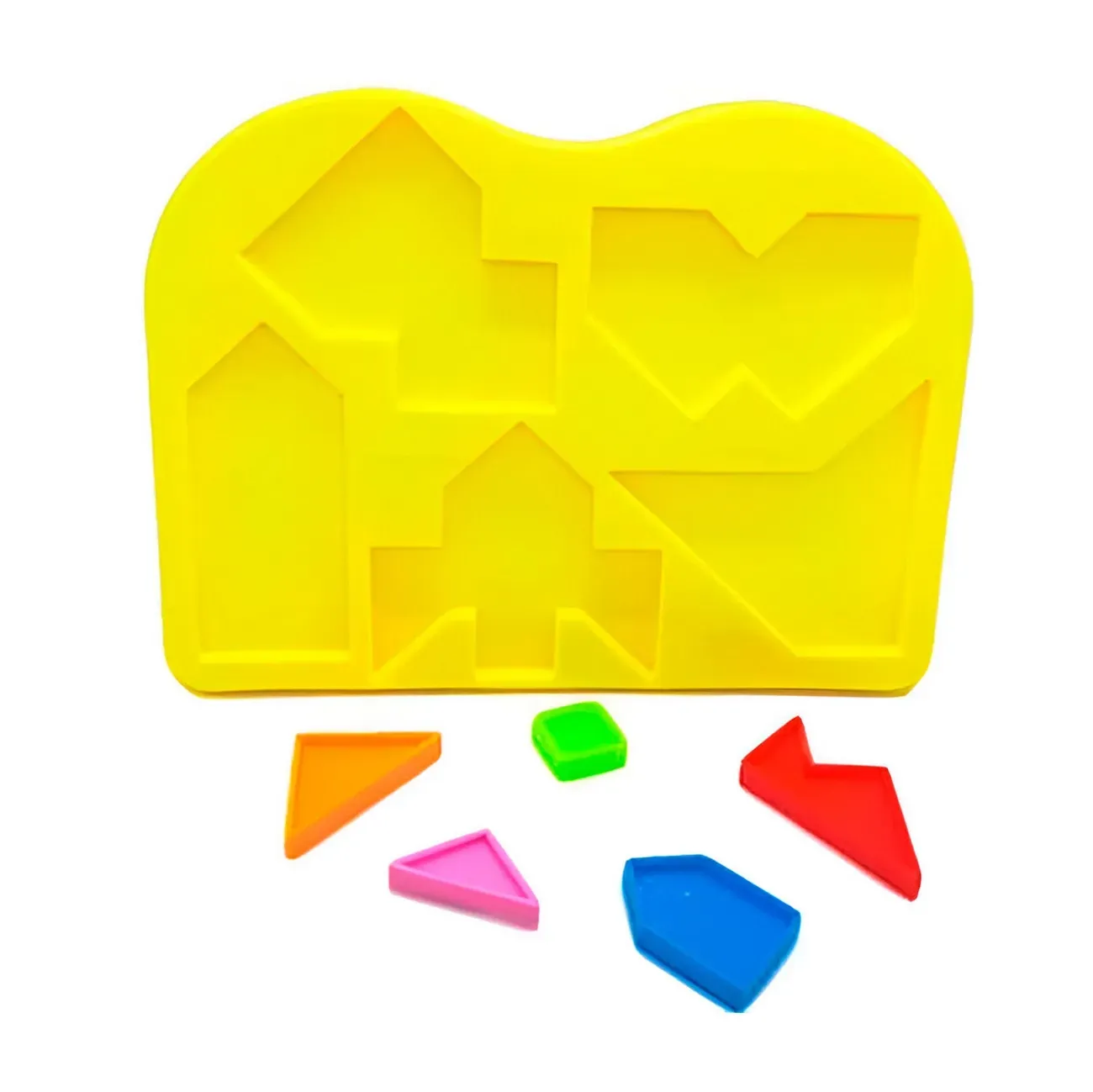 Juego De Mesa Tangram Aprendizaje Desarrollo Cognitivo Niños