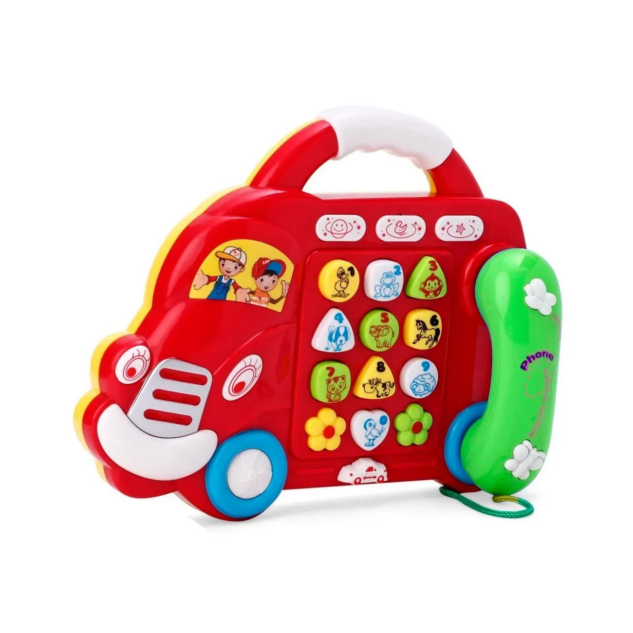 Teléfono Celular Juguete Musical Carro Bebe Niño +bateria