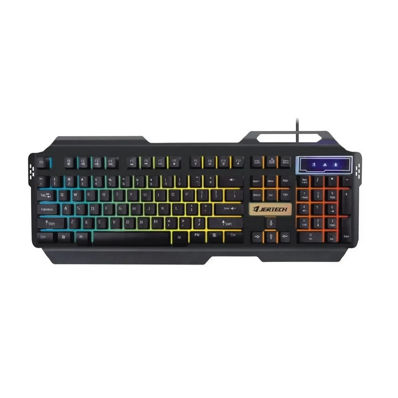 Combo Teclado + Mouse Km950 Gaming Jertech Ergonomico Luces