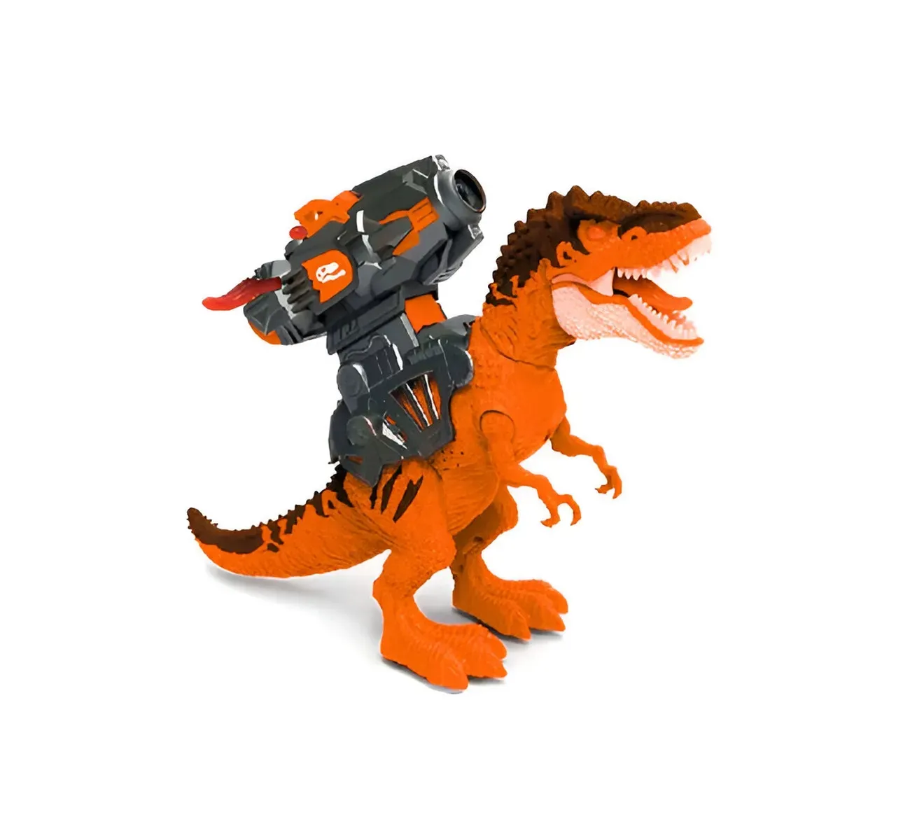 Dinosaurio Robot Lanzador Burbujar Proyector Juguete Niños