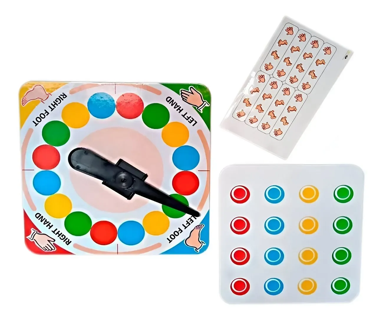 Juego Twister En Familia Twist Tapete Colores 2 En 1