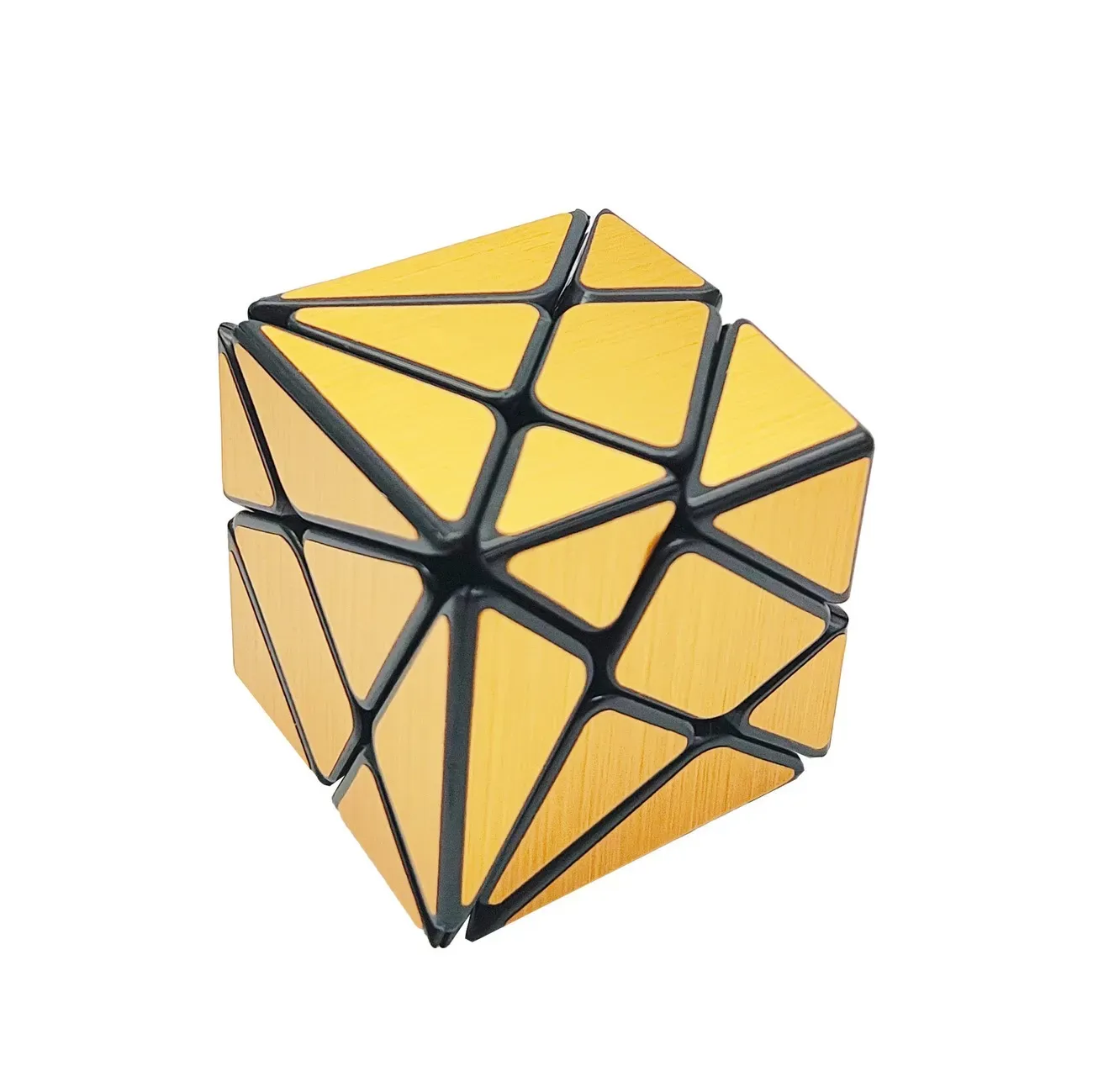 Cubo Soma Mágico Rubik Dorado Juguete Didáctico Destreza