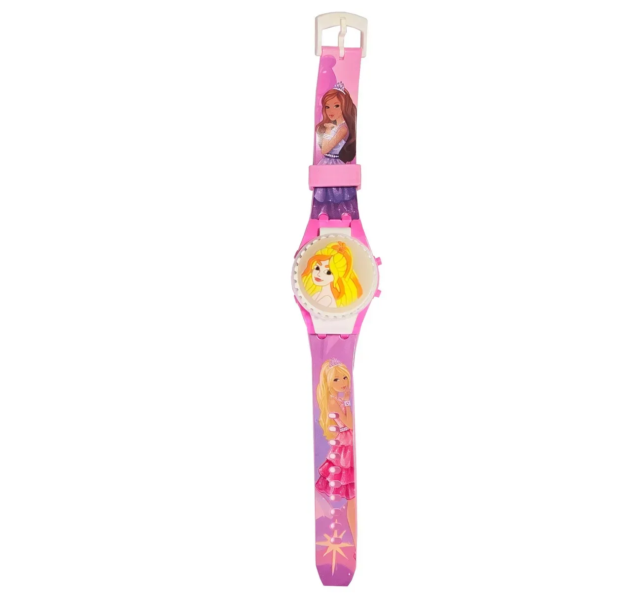 Reloj Niños Digital Princesa Niñas Luces Spinner Infantil