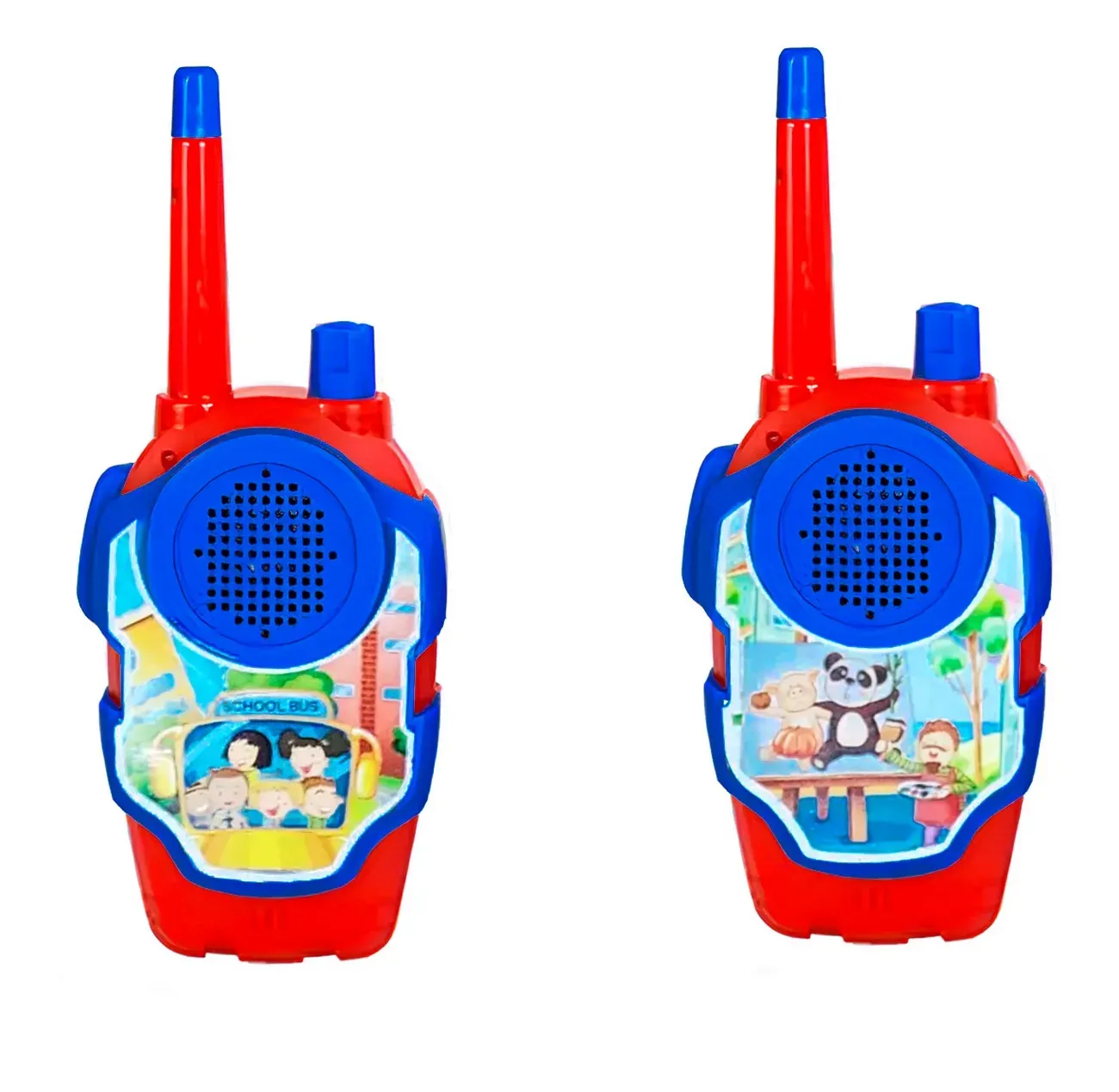 Juguete Walkie Talkies Boquitoquis Niños Panda + Baterias