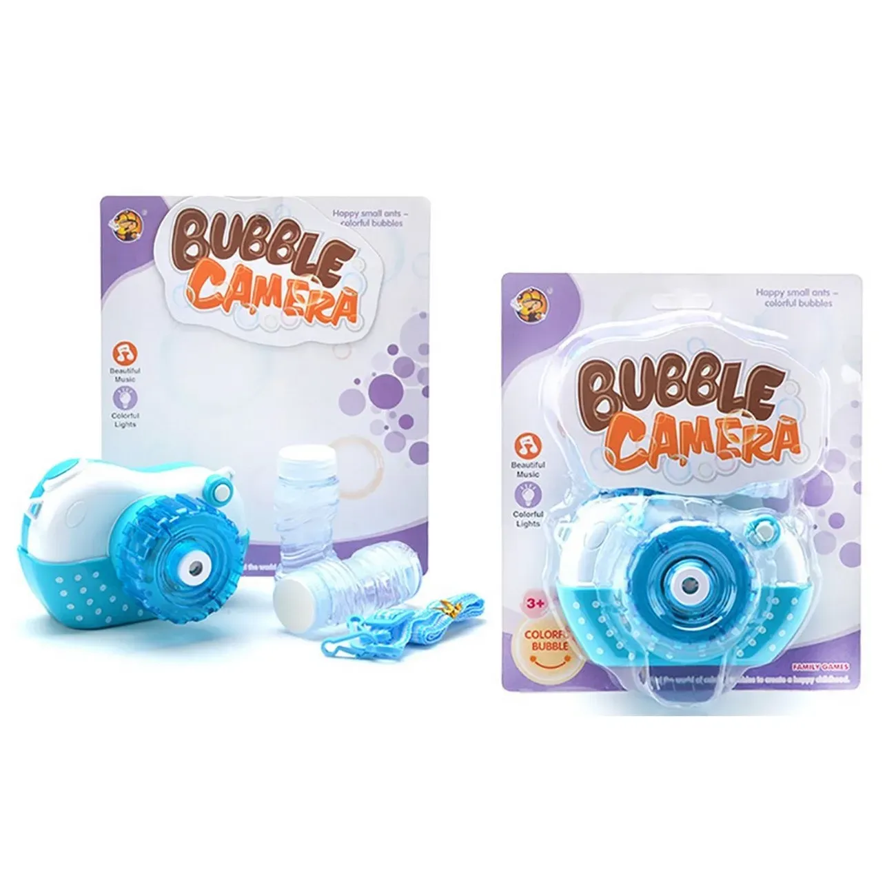 Cámara Burbujas Automática Juguetes Para Niños + Liquido