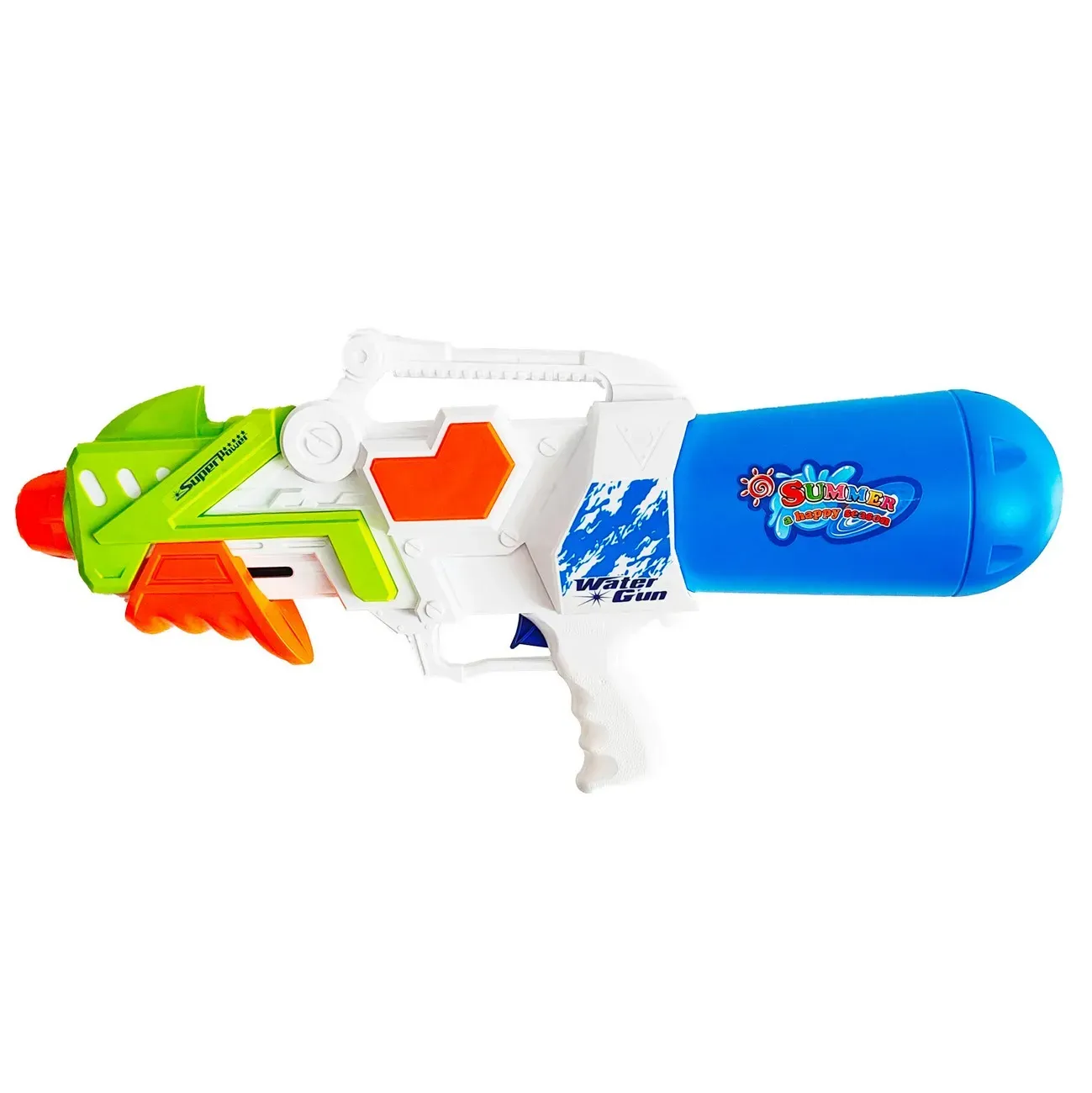 Pistola De Agua Grande Super Power Juguete Niños Interactivo