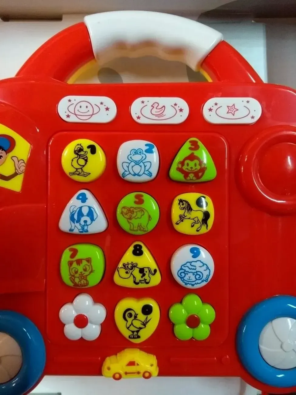 Teléfono Celular Juguete Musical Carro Bebe Niño +bateria