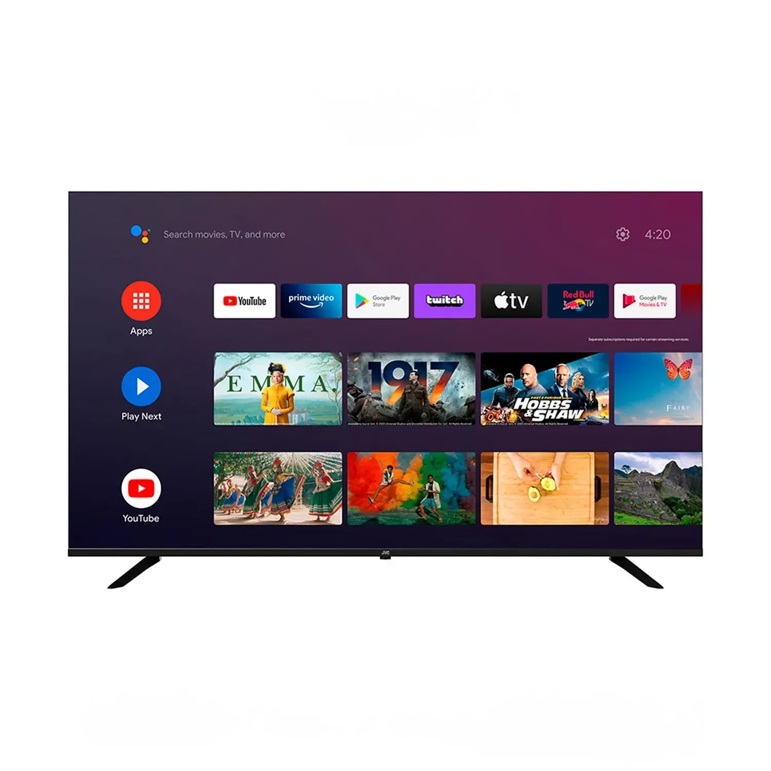 Televisor JVC 50 Pulgadas LED 4K HDR Smart TV