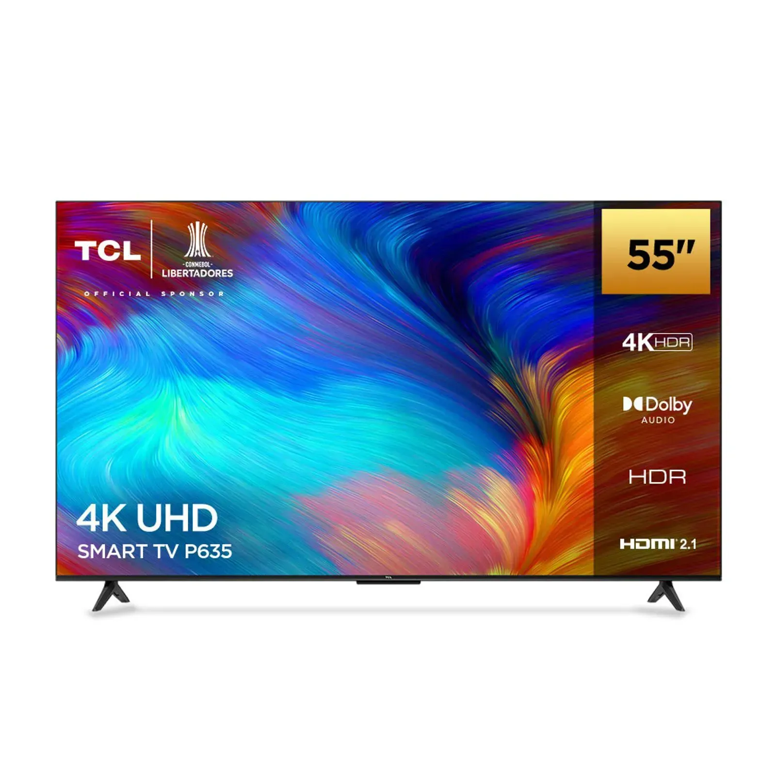 TCL 55" Smart Tv LED 4K + Antena TDT televisor