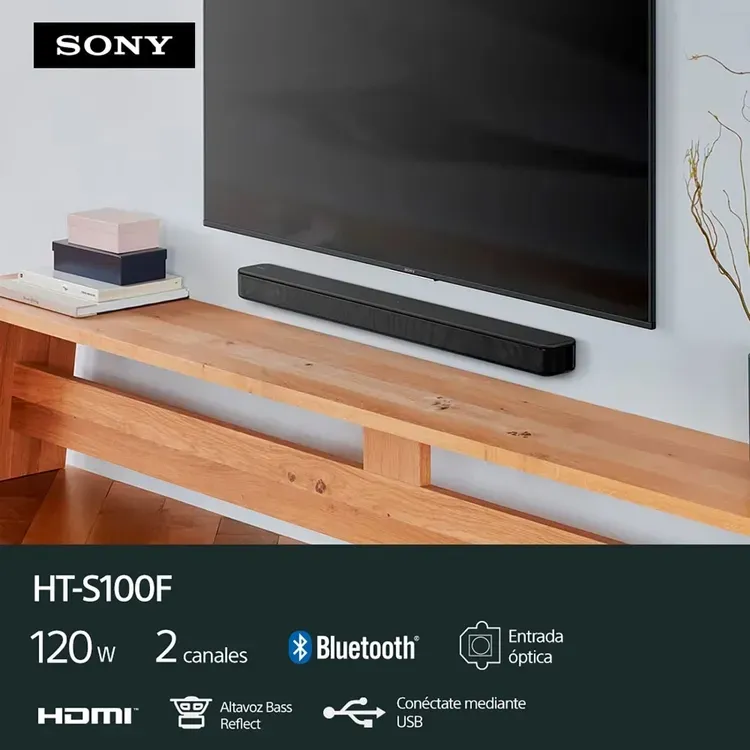 Barra de Sonido SONY 120W de Potencia