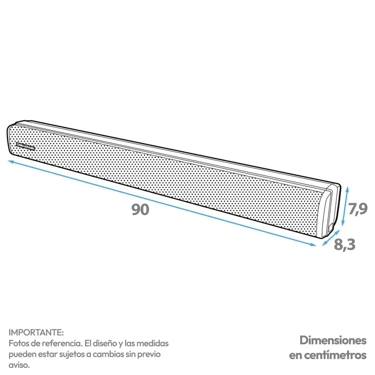 Barra de Sonido CHALLENGER SB60W Negro