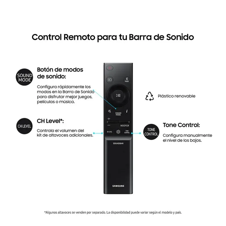 Barra de Sonido SAMSUNG C450 300 Watts+Subwoofer 