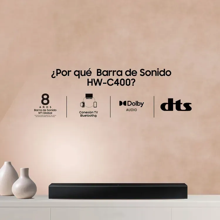 Barra De Sonido Samsung C400 40w de Potencia