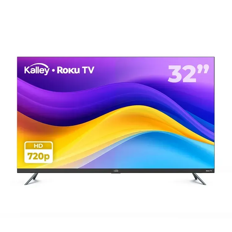 Kalley 32" Smart TV Roku + Antena TDT 